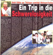 Zeitungsartikel im Allgemeinen Anzeiger, September 2004